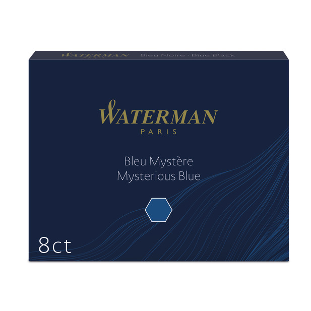 Naboje atramentowe Waterman Standard 8szt. granatowe